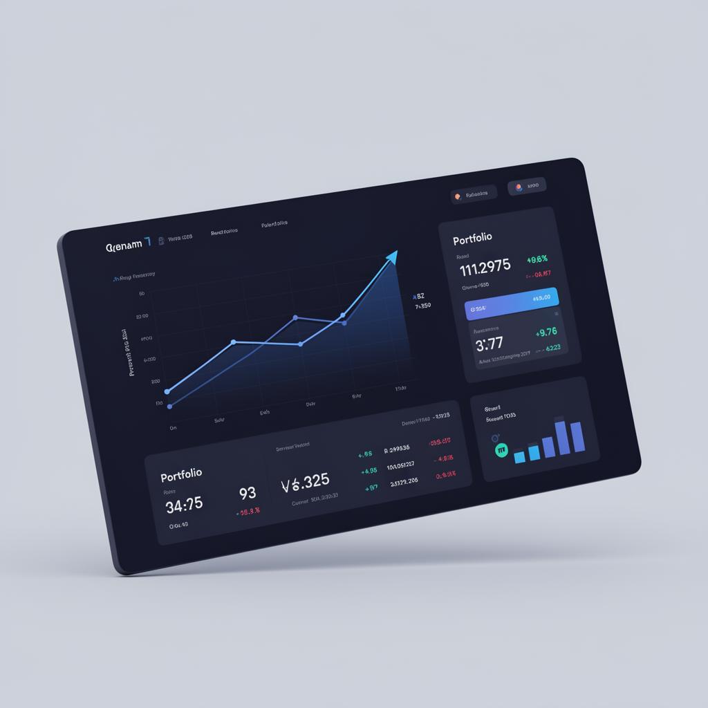 Financial growth dashboard
